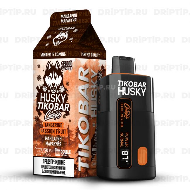 Husky Tikobar 12000 - Tangerine Passion Fruit Husky Tikobar 12000 - Tangerine Passion Fruit