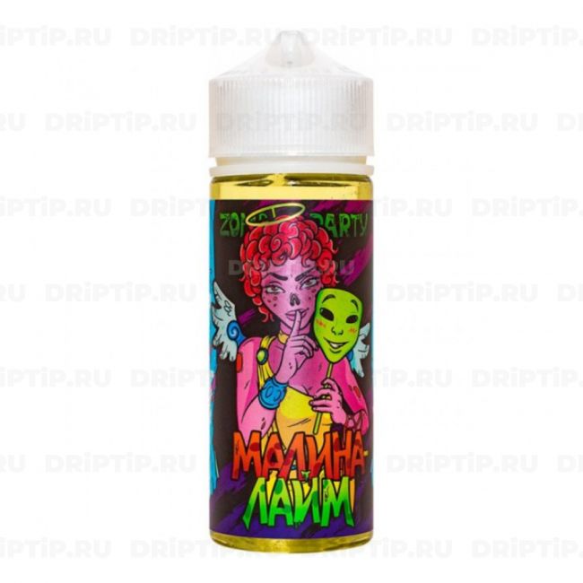 Жидкость Zombie Party Малина лайм 3mg 120ml Жидкость Zombie Party Малина лайм 3mg 120ml