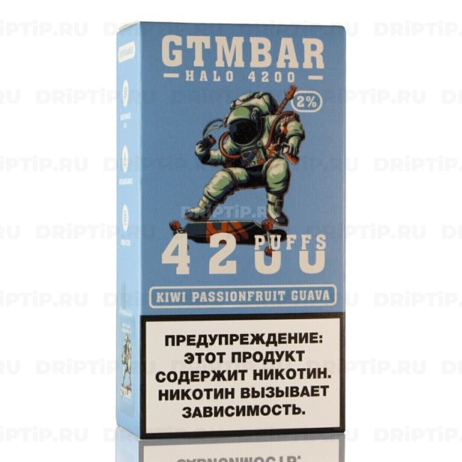 Gtm Bar Halo 4200 - Kiwi Passionfruit Guava Gtm Bar Halo 4200 - Kiwi Passionfruit Guava
