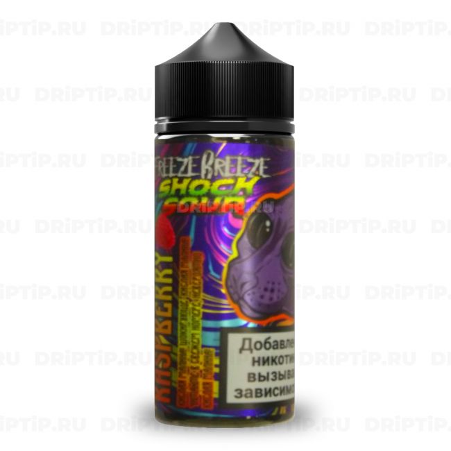 Freeze Breeze Shock Sour - Raspberry