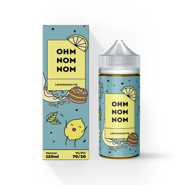 OHM NOM NOM Lemonhead Pie 0mg 120ml OHM NOM NOM Lemonhead Pie 0mg 120ml