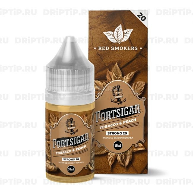 Жидкость Portsigar Salt - Tobacco and Peach Жидкость Portsigar Salt - Tobacco and Peach