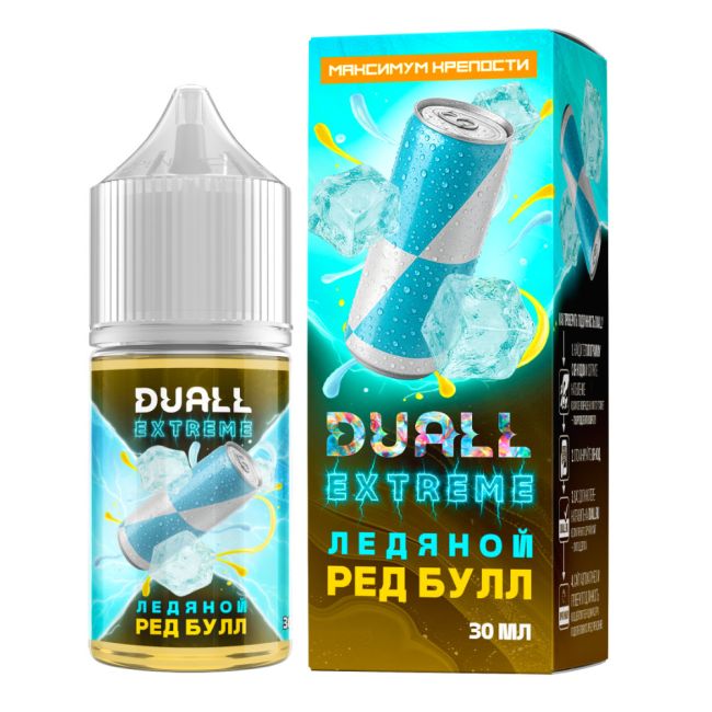 Жидкость Duall Extreme Salt - Ледяной Ред Булл Жидкость Duall Extreme Salt - Ледяной Ред Булл