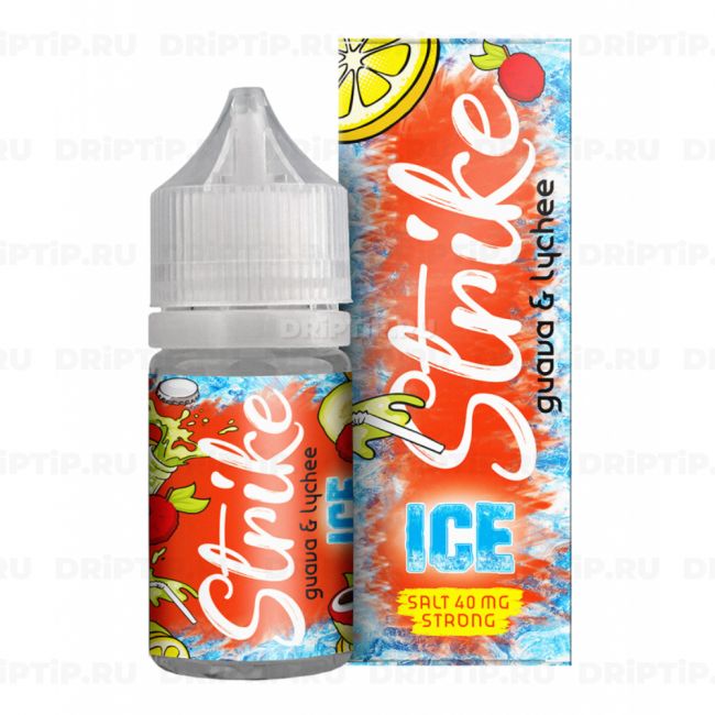 Жидкость Strike Salt - Ice Guava and Lychee 