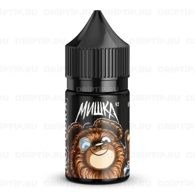 Жидкость Мишка V2 Salt - Кремовый Табак 