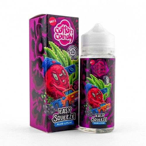 EASY SQUEEZE Aloe-Litchi 3mg 120ml EASY SQUEEZE Aloe-Litchi 3mg 120ml