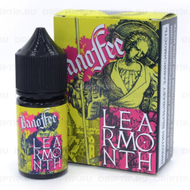 Жидкость Learmonth New Salt - Banoffee 