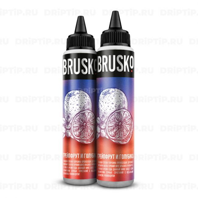 Жидкость Brusko - Грейпфрут и голубика 