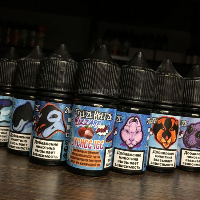 Freeze Breeze Blizzard Salt - Black Currant Ice Freeze Breeze Blizzard Salt - Black Currant Ice