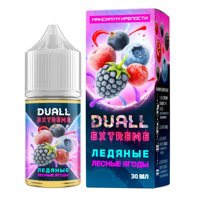 Жидкость Duall Extreme Salt - Ледяные Лесные Ягоды Жидкость Duall Extreme Salt - Ледяные Лесные Ягоды