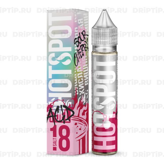 Жидкость Hotspot Sour Salt - Cherry Acid 