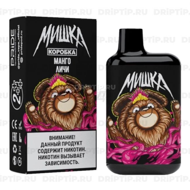 Pride Мишка 4000 - Манго-личи Pride Мишка 4000 - Манго-личи