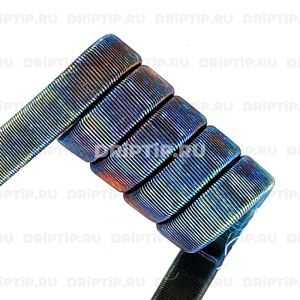 Caterpillar 4*0,35K+0,1 NiCr, 3 мм, 5 витков, 0.075 ом Caterpillar 4*0,35K+0,1 NiCr, 3 мм, 5 витков, 0.075 ом