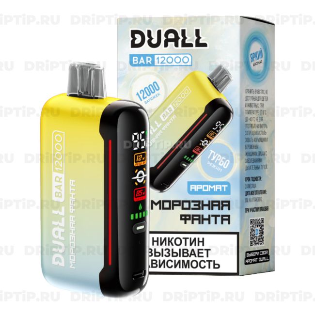 Duall Bar 12000 - Морозная Фанта Duall Bar 12000 - Морозная Фанта
