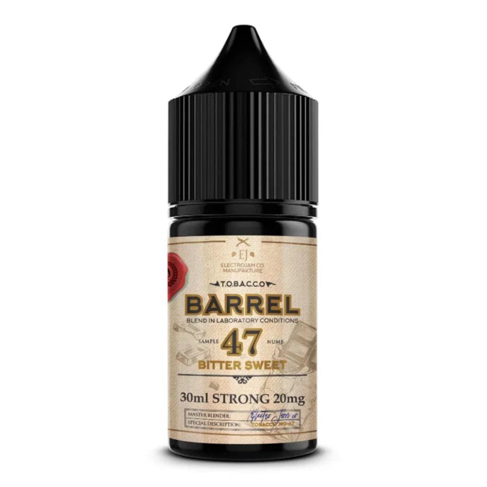 Жидкость ElectroJam Tobacco Barrel Salt - Bitter Sweet 47