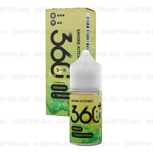 Жидкость SK 360 Salt - Лимон С Эвкалиптом Жидкость SK 360 Salt - Лимон С Эвкалиптом