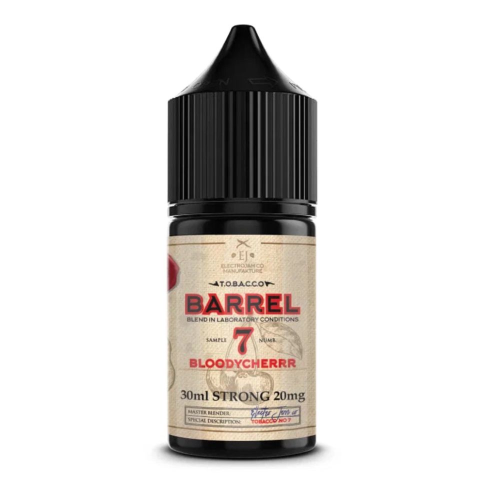 Жидкость ElectroJam Tobacco Barrel Salt - Bloodycherrr 7