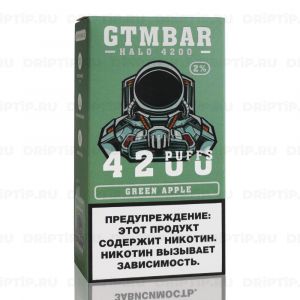 Gtm Bar Halo 4200 - Green Apple Gtm Bar Halo 4200 - Green Apple