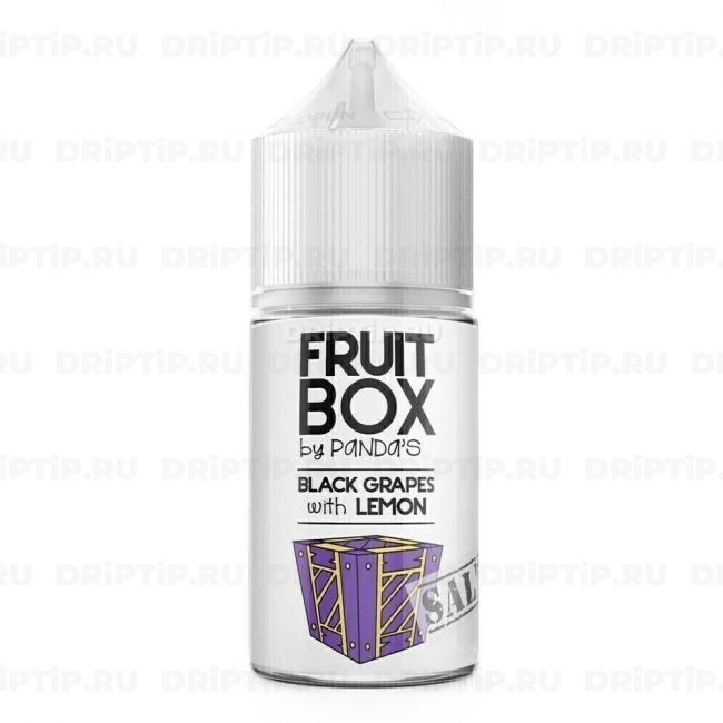 Fruitbox Salt - Black Grapes With Lemon