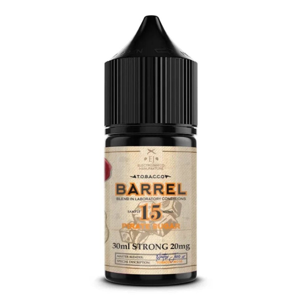 Жидкость ElectroJam Tobacco Barrel Salt - Pirate Sugar 15