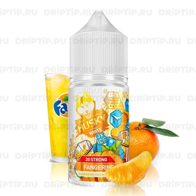 Жидкость Husky Import White 3xICE Salt - Fangerine Жидкость Husky Import White 3xICE Salt - Fangerine