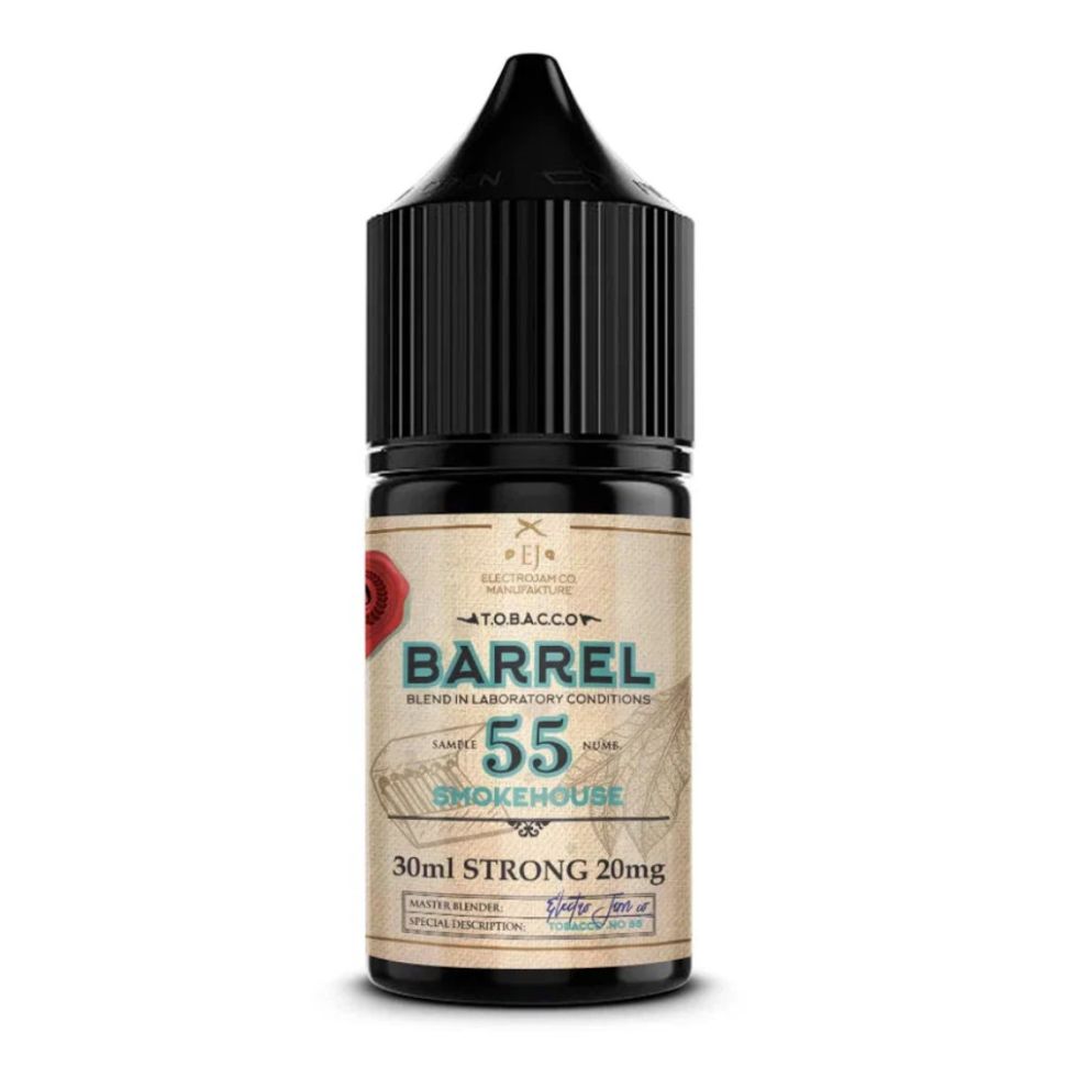 Жидкость ElectroJam Tobacco Barrel Salt - Smokehouse 55