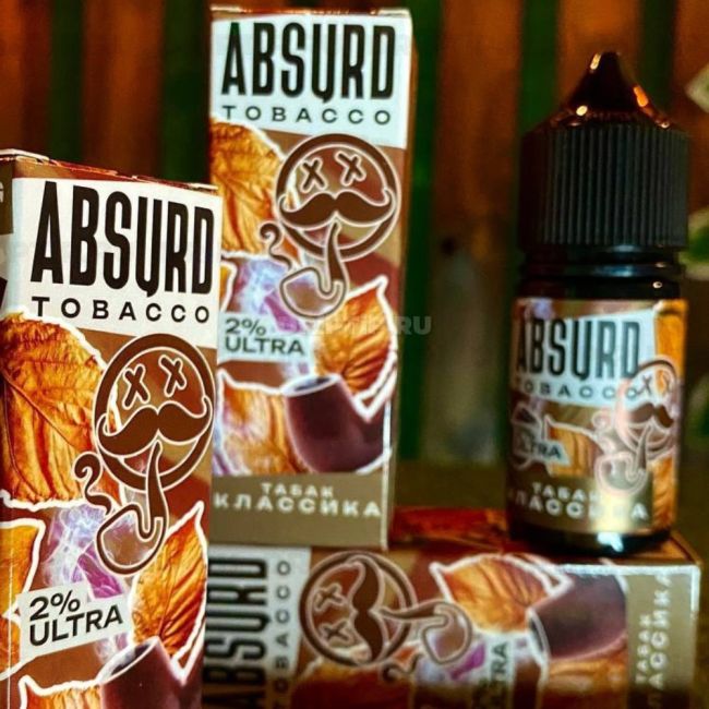Жидкость Absurd Tobacco Salt - Шоколадный Данхилл Жидкость Absurd Tobacco Salt - Шоколадный Данхилл