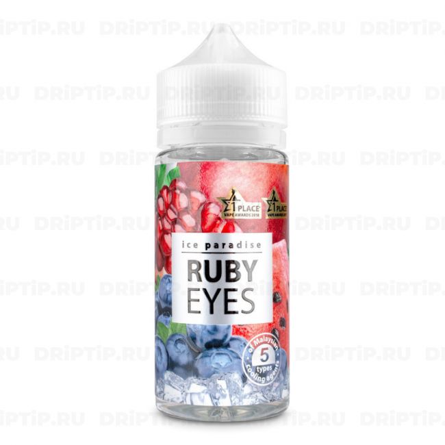 Жидкость Ice Paradise - Ruby Eyes 3mg 100ml Жидкость Ice Paradise - Ruby Eyes 3mg 100ml