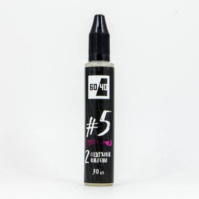 60/40 #5 highVG (киви, грейпфрут, зеленый чай) 60/40 #5 highVG (киви, грейпфрут, зеленый чай)