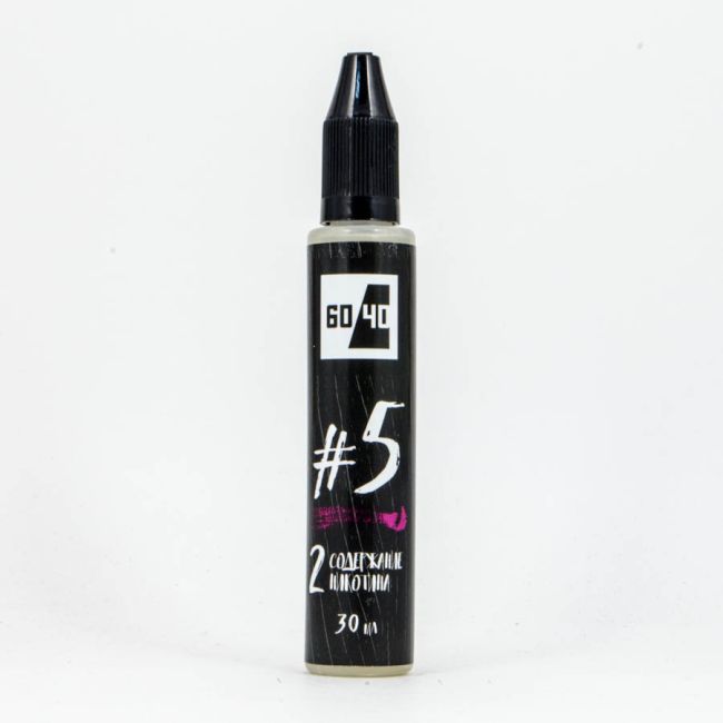 60/40 #5 highVG (киви, грейпфрут, зеленый чай) 60/40 #5 highVG (киви, грейпфрут, зеленый чай)