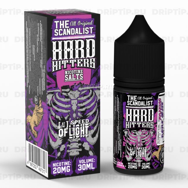 Жидкость The Scandalist Hard Hitters Salt - Speed Of Light Жидкость The Scandalist Hard Hitters Salt - Speed Of Light