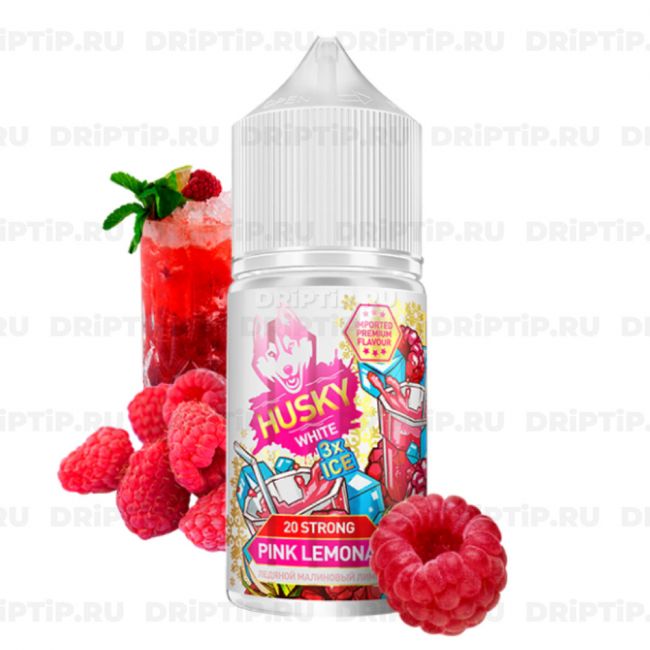 Жидкость Husky Import White 3xICE Salt - Pink Lemonade Жидкость Husky Import White 3xICE Salt - Pink Lemonade
