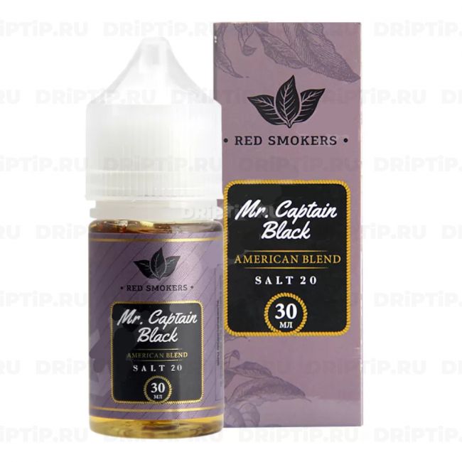 Жидкость Mr. Captain Black Salt - American Blend Жидкость Mr. Captain Black Salt - American Blend