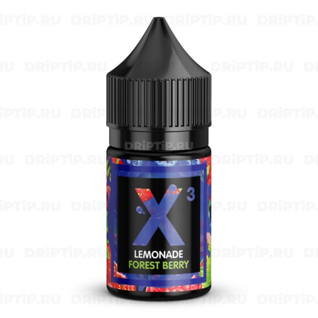 Жидкость X-3 Lemonade Salt - Forest Berry 
