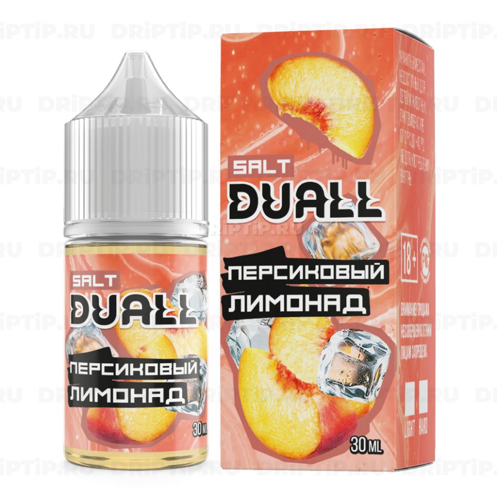 Жидкость Duall Salt - Персиковый Лимонад