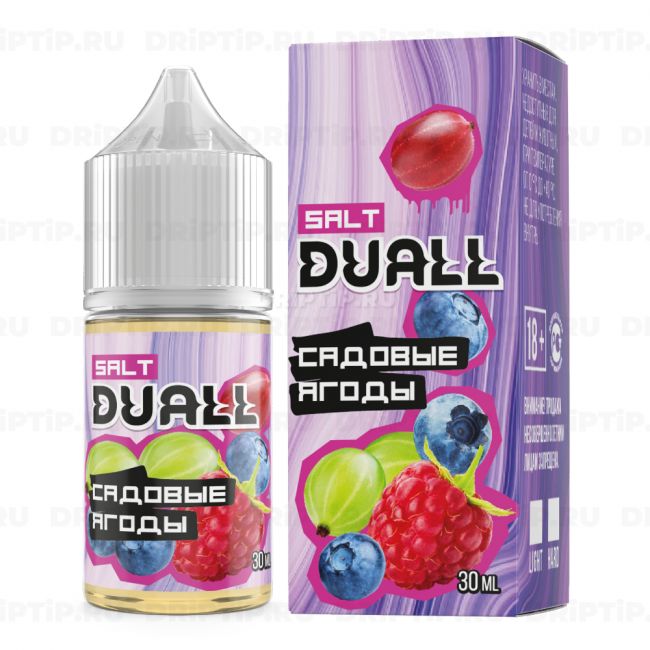 Жидкость Duall Salt - Садовые Ягоды Жидкость Duall Salt - Садовые Ягоды