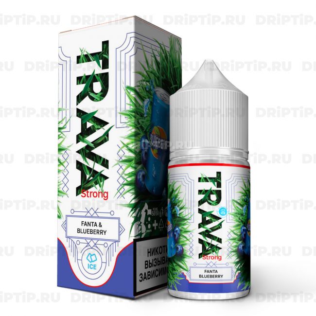 Жидкость Trava Salt - Черничная Фанта 