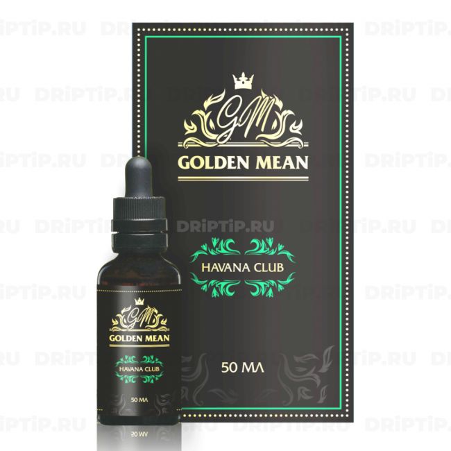 Жидкость Golden Mean - Havana Club Жидкость Golden Mean - Havana Club