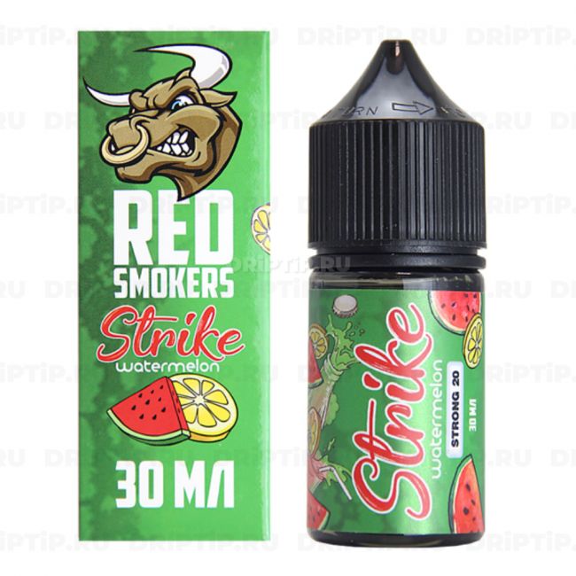 Жидкость Strike Salt - Watermelon Жидкость Strike Salt - Watermelon