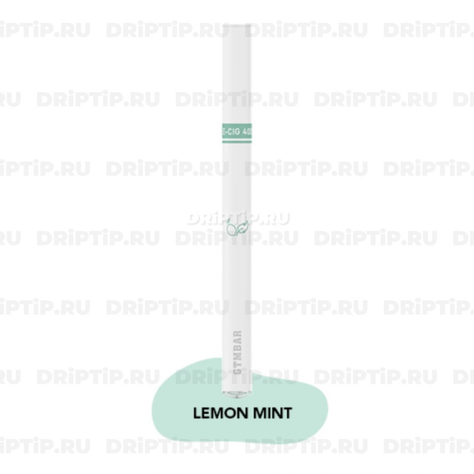GTM BAR E-Cig 400 - Lemon Mint