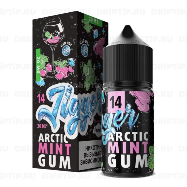 Jigger Salt - Arctic Mint Gum Jigger Salt - Arctic Mint Gum