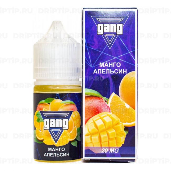 Жидкость Gang Salt - Манго Апельсин Жидкость Gang Salt - Манго Апельсин