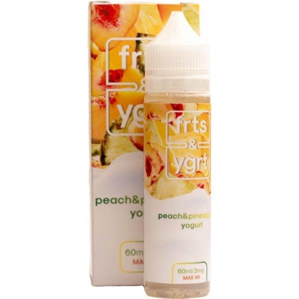FRTS&YGRT Peach&Pineapple Yogurt 60 ml 3mg FRTS&YGRT Peach&Pineapple Yogurt 60 ml 3mg