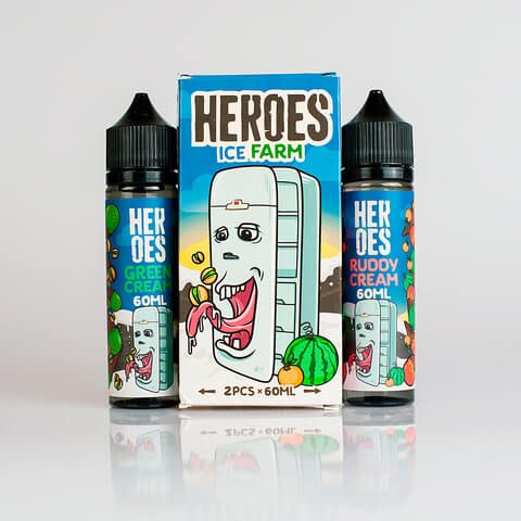 HEROES IceFarm Pack 60ml+60ml 3mg HEROES IceFarm Pack 60ml+60ml 3mg