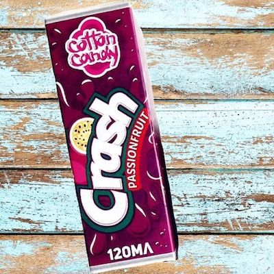 CRASH Passion Fruit 0mg 120ml + никобустер CRASH Passion Fruit 0mg 120ml + никобустер