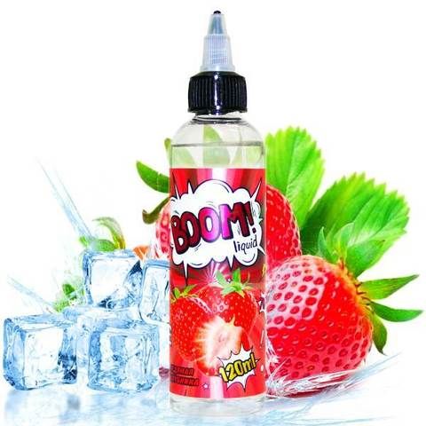 Boom! Ледяная клубника 3 mg, 120 ml