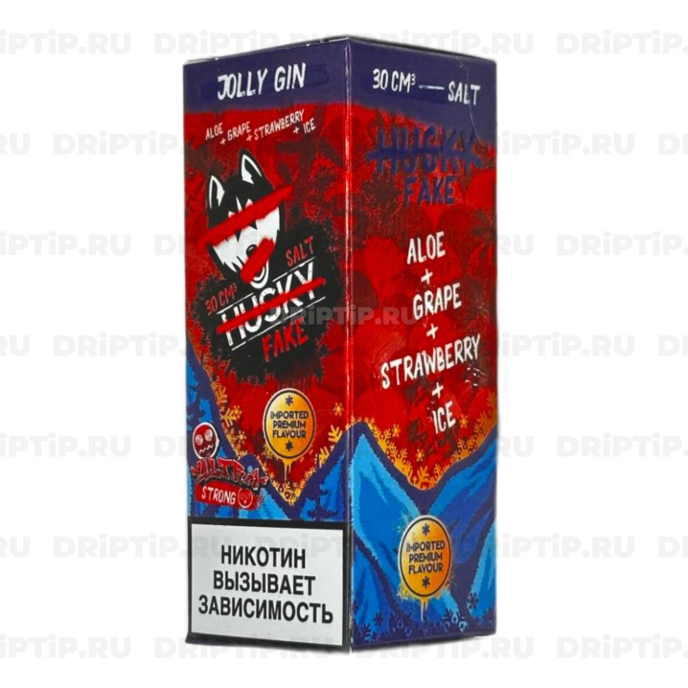 Жидкость Husky Import Fake Salt - Jolly Gin