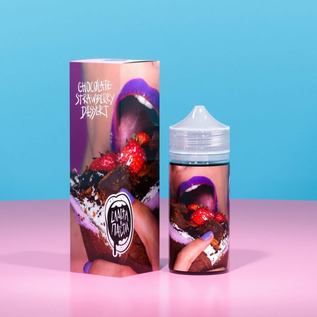 Сласти в пасти - Chokolate strawberry dessert Сласти в пасти - Chokolate strawberry dessert