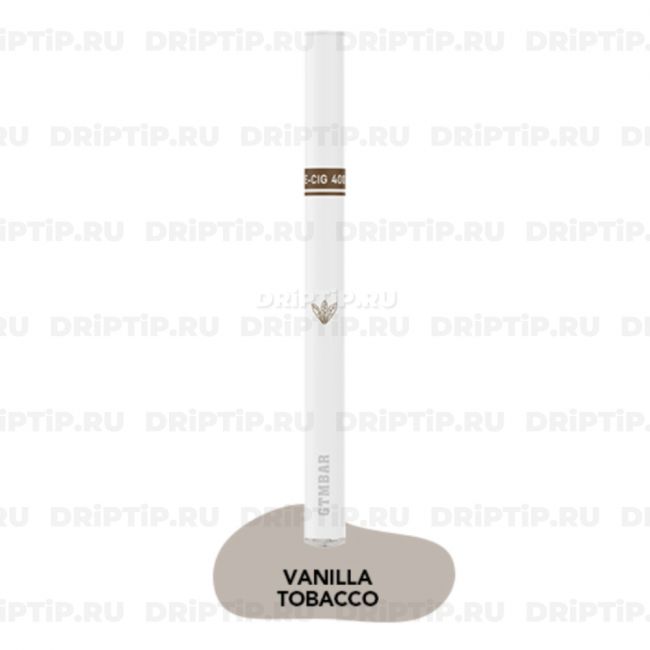 GTM BAR E-Cig 400 - Vanilla Tobacco GTM BAR E-Cig 400 - Vanilla Tobacco