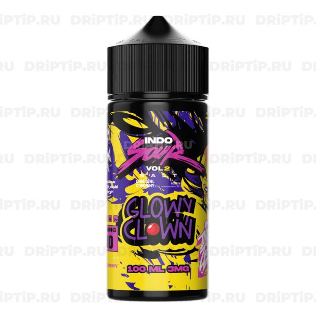 Жидкость Indo Sour Vol 2 - Glowy Clown Жидкость Indo Sour Vol 2 - Glowy Clown